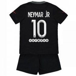 Camisola Paris Saint-Germain Neymar JR 10 Criança Equipamento Terceiro 2021-2022 Manga Curta